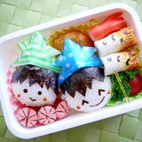 こどもの日のお弁当＊おにぎりとこいのぼり